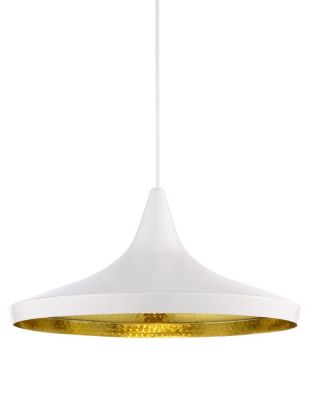Beat Wide LED Pendelleuchte weiß Tom Dixon